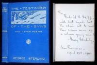 The Testimony of the Suns and Other Poems