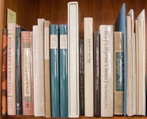 Shelf of miscellaneous books in all fields