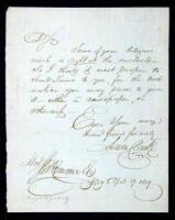 Autograph Letter Signed