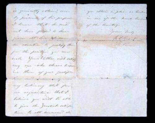 Civil War dated Autograph Letter Signed.