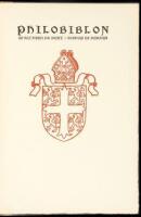 Philobiblon of Richard de Bury, Bishop of Durham