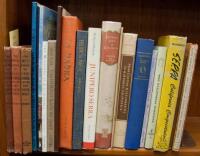 Shelf lot of works about California missions