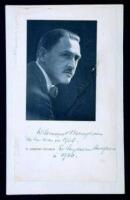 Signed portrait
