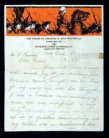 Autograph Letter Signed &ldquo;Bronco Charlie.&rdquo;