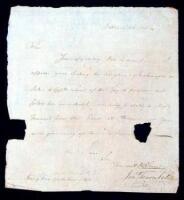 Manuscript Letter Signed