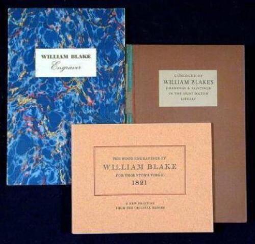Lot of 3 William Blake art items