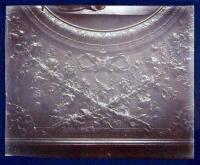 Three vintage albumen photographs of interior architectural details in Notre Dame Cathedral, Paris