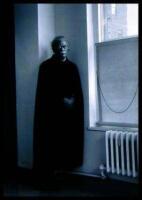 An American Place--Alfred Stieglitz in Full Length Cape