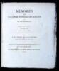 M&eacute;moires de l'Acad&eacute;mie Imp&eacute;riale des Sciences de St. P&eacute;tersbourg