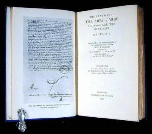 The Travels of the Abb&eacute; Carre in India and the Near East, 1672-1674