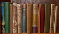Shelf of works on California