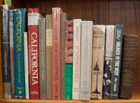 Shelf of works on California