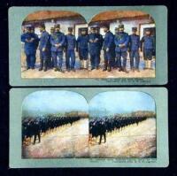 Collection of 94 stereoptic cards of the Russo-Japanese War