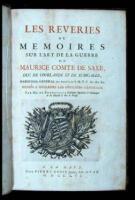 Les Reveries ou Memoires sur L'Art de la Guerre...