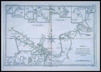 D&eacute;troit de Magellan, avec les Plans des Principaux Ports, Bayes &c. de ce D&eacute;troit