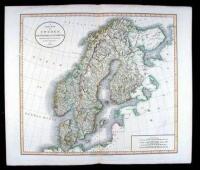 A New Map of Sweden, Denmark and Norway, From the Latest Authorities
