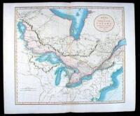 A New Map of Upper & Lower Canada, From the Latest Authorities