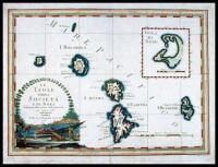 Le Isole della Societ&aacute; e di Noel Delineate sulle ultime Osservazioni del Capitan Cook