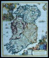 Hyberni&aelig; Regni in Provincias Ultoniam, Connahiam, Lageniam, Momoniamq divisa Tabula accuratissima