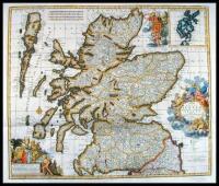 Novissima Regni Scoti&aelig; Septentrionalis et Meridionalis Tabula divis&aelig; in Ducatus, Comoitatus, Vice-Comitatus, Provincias, Pr&aelig;fecturas, Dominia et Insulas