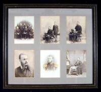 Six original albumen photograph portraits of Grand Duke Alexis