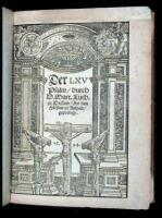 Der LXV Psalm, durch D. Mart. Luth. zu Dessaw; fur den Fürsten zu Anhalt, gepredigt. 1.5.3.4.