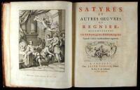 Satyres et Aitres Peuvres de Regnier, Accompagn&eacute;es de Remarques Historiques. Nouvelle Edition considerablement augment&eacute;e