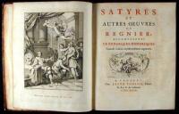 Satyres et Aitres Peuvres de Regnier, Accompagnées de Remarques Historiques. Nouvelle Edition considerablement augmentée