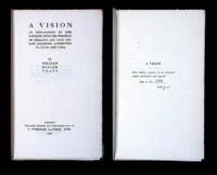 A Vision: An Explanation of Life Founded Upon the Writings of Giraldus and Upon Certain Doctrines Attributed to Kusta Ben Luka