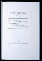 Apparitions: Poems by John Ashbery, Galway Kinnell, W.S. Merwin, L.M. Rosenberg, Dave Smith