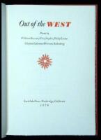 Out of the West: Poems by William Everson, Gary Snyder, Philip Levine, Clayton Eshleman & Jerome Rothenberg