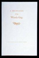 A Message From Wanda G&aacute;g: A Biographical Letter to Her Fans, Circa 1940
