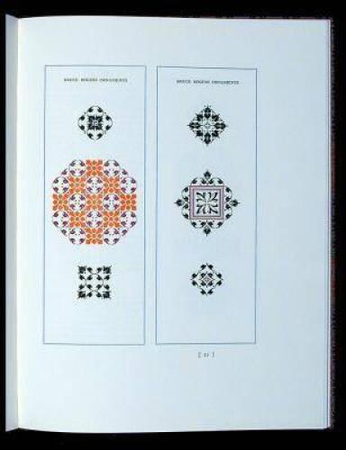 When A Printer Plays: A showing of printer's flowers and typographic fleurons arranged in arabesque patterns...