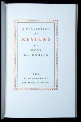 A Collection of Reviews