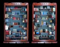 Collection of approximately 1100 miniature books gathered by Bela Blau