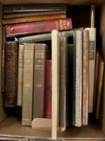 Shelf of literature, mostly modern literature and illustrated