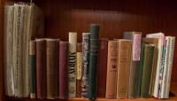 Shelf lot of miscellaneous literary works