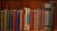 Shelf lot of various literary works, several 19th century