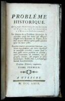 Problême Historique qui, des Jésuites, ou de Luther et Calvin, ont le plus nui a l'Eglise Chrétienne?