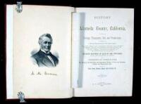 History of Alameda County, California, Including Its Geology, Topography, Soil, and Productions; Together with a Full and Particular Record of the Spanish Grants...also Incidents of Pioneer Life, the Raising of the Bear Flag, and Biographical Sketches of 