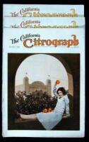 136 issues of The California Citrograph: The Magazine of the Citrus Industry