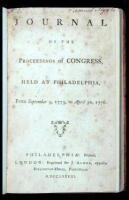 Journal of the Proceedings of Congress, Held at Philadelphia, From September 5, 1775, to April 30, 1776