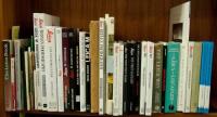 Shelf lot of works on photography from Leica