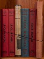 Shelf of Leica Manuals
