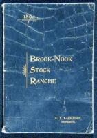 Catalogue of Trotting Stock at Brook-Nook Stock Ranche, Home Park, Madison, Co., Mont. The Property of C.X. Larrabee