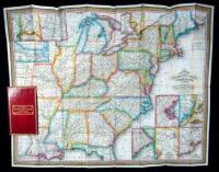 Mitchell's Travellers Guide Through the United States. A Map of the Roads, Distances, Steam Boat & Canal Routes, &c.