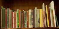 Shelf lot of photography instruction