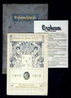 Orpheum Circuit of Theatres. This Brochure Published Upon the Occasional of the Dedication of the New Orpheum Theatre, San Francisco, April 19, 1909