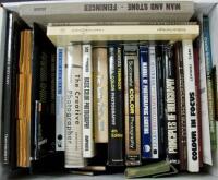 Shelf lot of works on photography