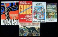 Large Lot of World's Fair books and items from 1894 to 1989